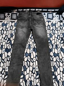 Grey Denim Jeans