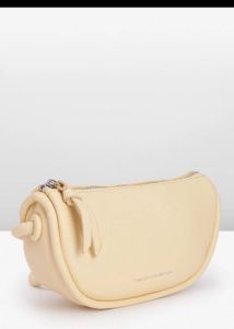 Minimalist Ivory Shoulder Bag