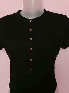 Buttoned Women&#39;s Bodysuit