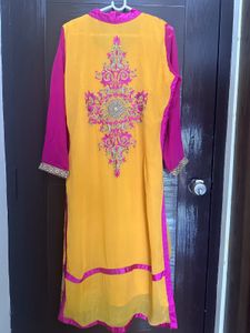 Elegant Embroidered Salwar Kameez