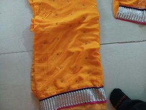 Elegant Yellow Saree