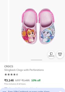 Brand New Baby Crocs Never Used