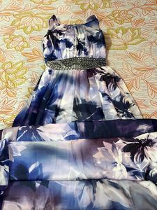 Floral Chiffon Party Dress