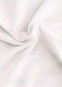 Elegant White Saree
