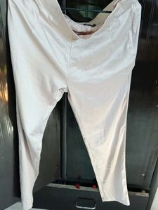 Elegant Shiny Rose gold Casual Pants