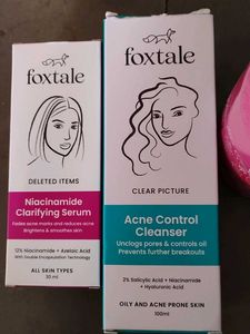 Foxtale skin Care products