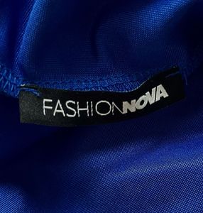 Fashionnova Velvet Fall Dress