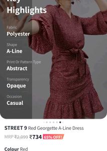 New STREET 9 A-line Dress