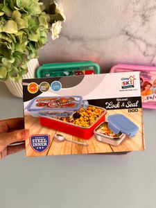 Lock &amp; Seal Steel Lunchbox