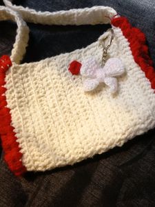 Hand Crochet Ruffle bag 🎀🌷