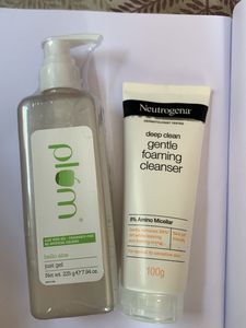 Plum & Neutrogena Skincare Set