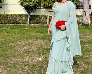 Ready To Wear Saree With Blouse🔥(price Drop🥳)
