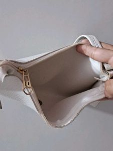 Pink Top And Trendy Purse