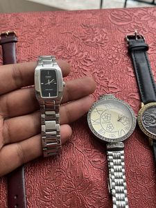Casio , dress Berry , FN &amp; Dvine 4 Women Watches