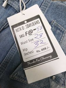 F@58 Size-28 Slim Jeans
