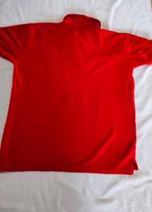 Red Polo TShirt for men
