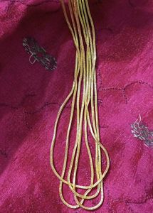 New/Unused Beautiful Gold Plated Chain