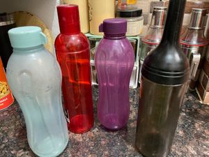 Set of 4 Reusable Water Bottles