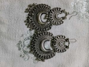 Boho Crescent Moon Earrings