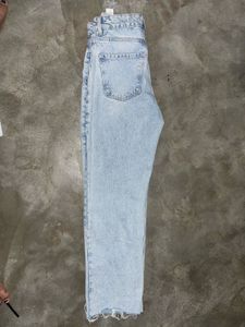 Zara High Rise Slim Jeans – Light Blue, EU36 (UK8)