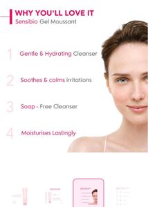 SensibioGel Moussant Cleanser &amp; Atoderm Shower Gel