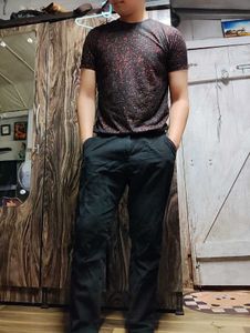 Stylish Rare Design Tshirt With Curve End