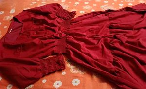 Chic Red Midi Dress