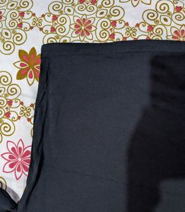 Black Jersey Style Crop Tee 🖤