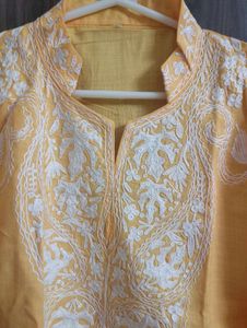 New Kurta With Kashmiri Embroidery