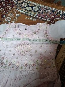 Embroidered Anarkali Dress