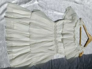 Dreamy White Dress For Women 🤍