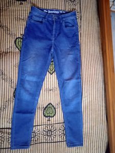 Navy Blue Denim Jeans