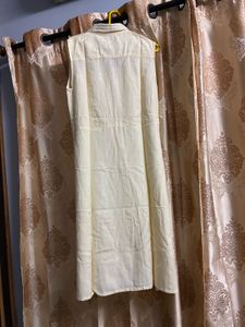 Sleeveless Shirt Dress