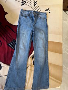 High Waisted Bootcut Jeans