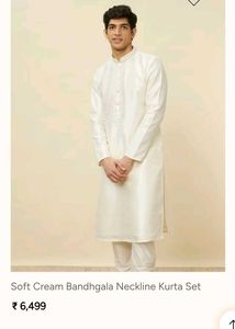 Elegant White Kurta Set
