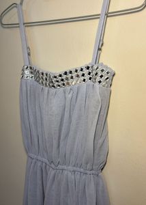 Elegant Pastel Blue Dress