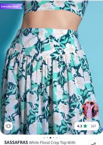 Floral Crop Top