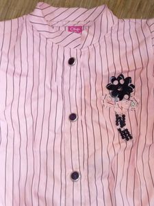 Girls&#39; Striped Top &amp; Polka Dot Pants