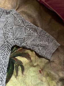 Gray Knit Sweater