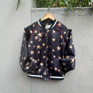 Gucci Star Print Bomber Jacket