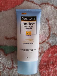 Neutrogena Ultra Sheer Sunblock SPF 50+