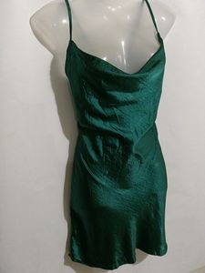 DAMN SEXY SATIN DRESS
