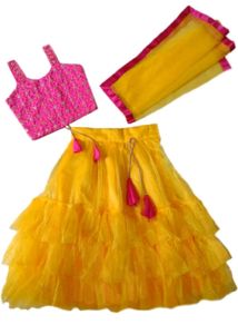 Girls Lehenga Choli Set