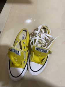 Yellow & Black Converse All-Stars