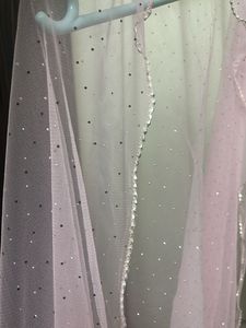 Pink Embellished Dupatta