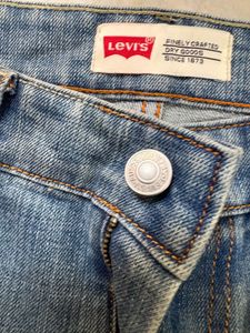 LEVIS 514 BLUE STRAIGHT FIT JEANS 32