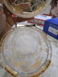 Gold Mosaic  Jar