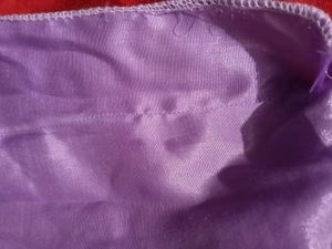 Purple Satin Salwar Suit