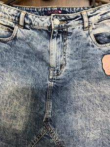 DENIM SKIRT