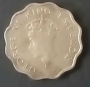 Vintage 1939 One Anna Coin